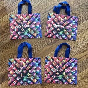 Louis Vuitton Holiday Small Shopping bag- lot of 4